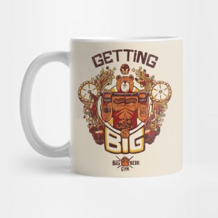 Getting Big Bear Yellow Mug